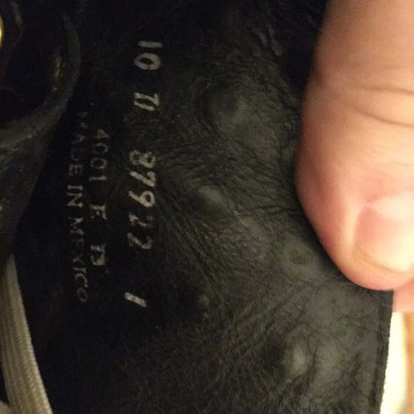 Frye Mens Biker Boot Black Leather 10 main image 4